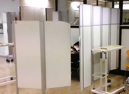 Skládací a speciální mobilní zástěny