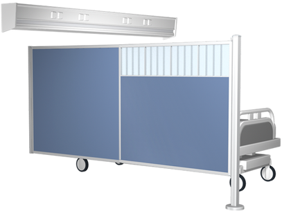 Pevná zástěna Daylight - duo-top