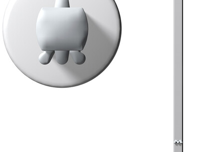 Sloupek pro montáž do podlahy D