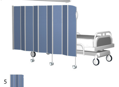 Zástěna skládací barevná